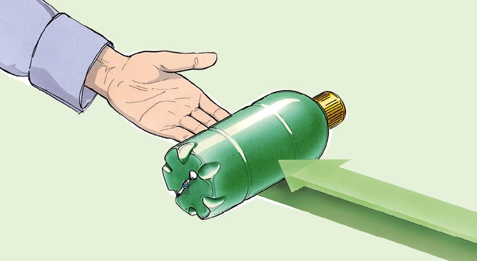 The well-trained bottle