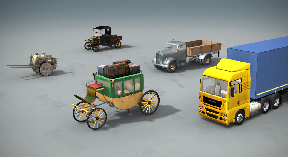 Rozwój transportu towarowego