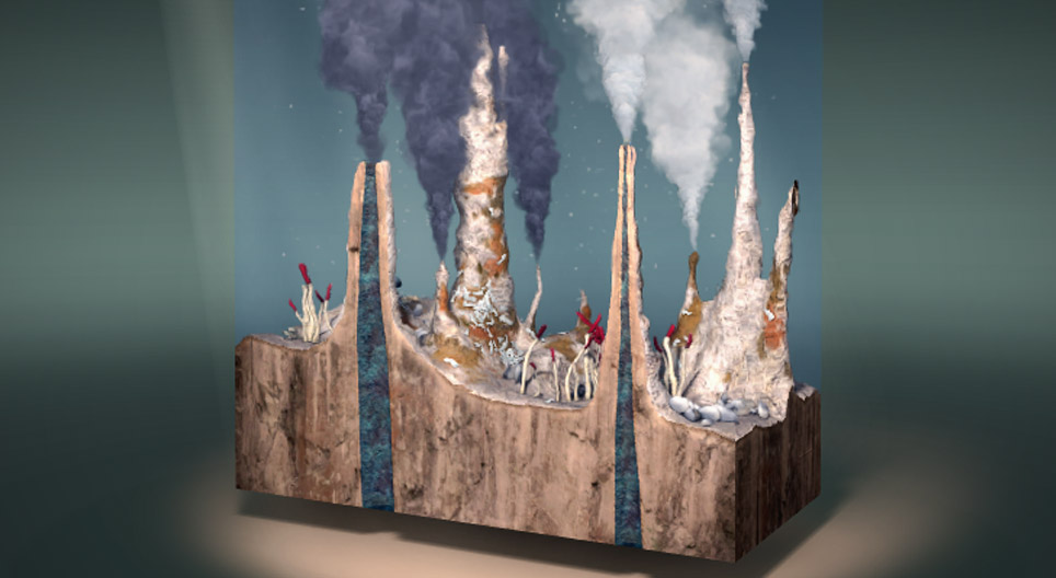 Głębokomorski komin hydrotermalny