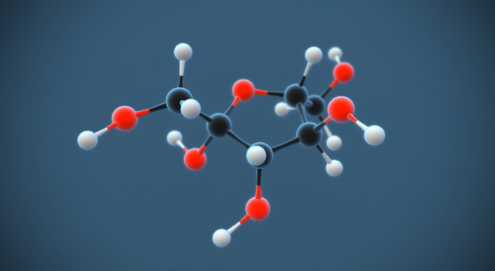 Beta-D-fruktoza (cukier owocowy) (C₆H₁₂O₆)