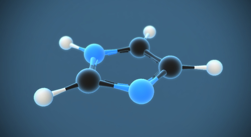 Imidazol ((C₃H₄N₂)