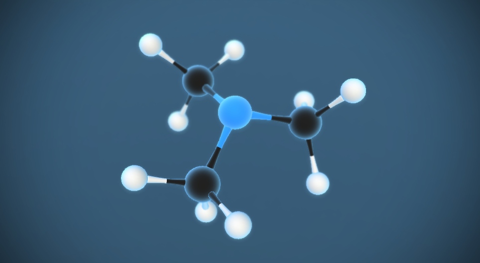 Trimetyloamina, (N(CH₃)₃