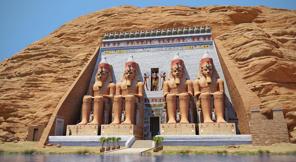 Świątynie w Abu Simbel