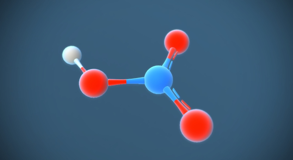 Acid azotic (HNO₃)