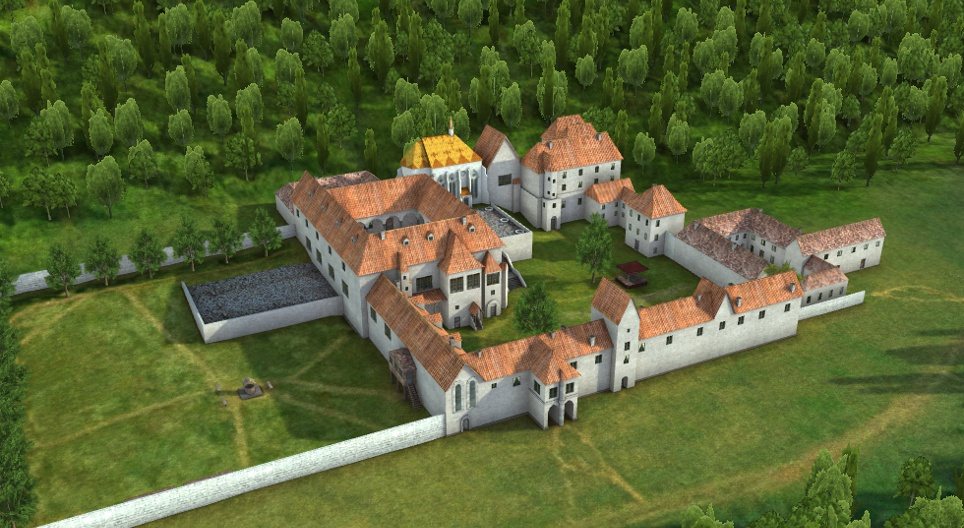 Palat regal medieval (Visegrad, Ungaria, secolul al XV-lea)