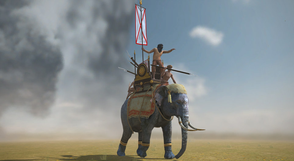 Elefant indian de război din Antichitate