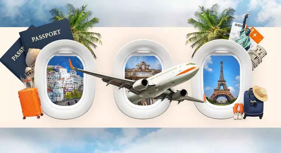 Travel - At the airport and at the station