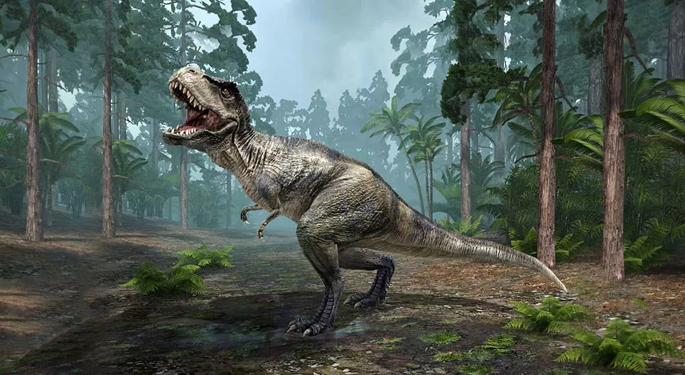 Как накормить Ти-рекса!