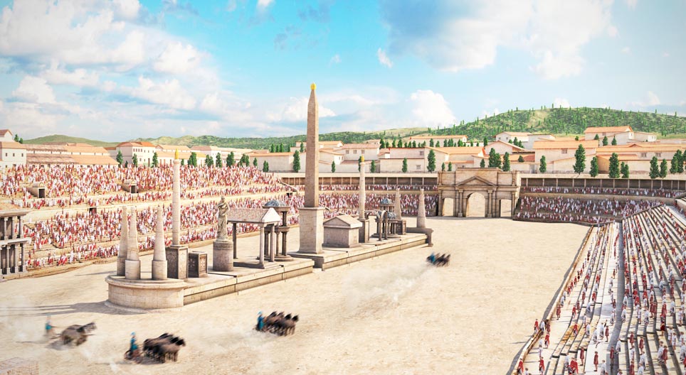 Большой цирк (Circus Maximus) (Рим, 1 век)