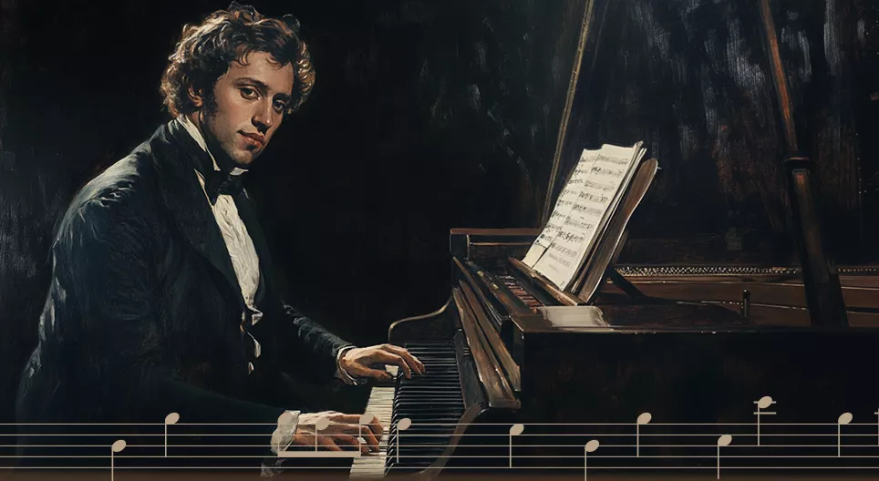 Frédéric Chopin, pesnik klavirja