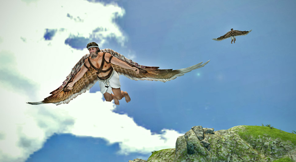 Daedalus and Icarus