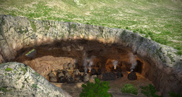 Wioska Tiscali (Sardynia, I wiek p.n.e.)