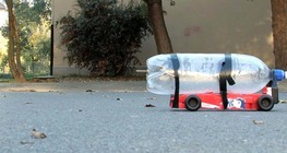 Pressure-driven toy car