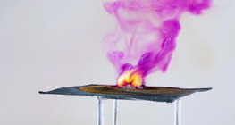 Reakcja aluminium z jodem