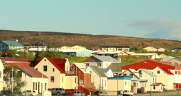 Miasteczko islandzkie