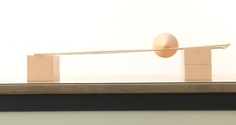 The double cone rolls up the slope