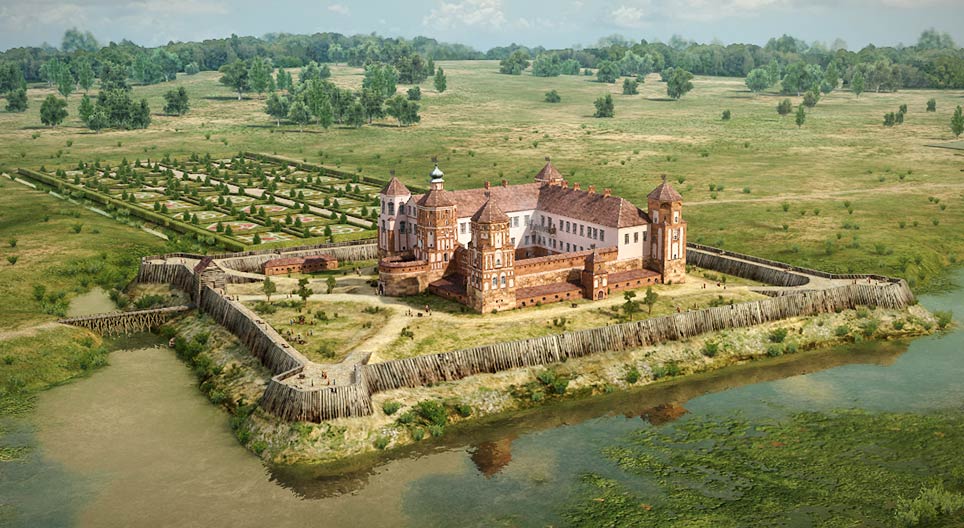 Мірський замок (17 століття)