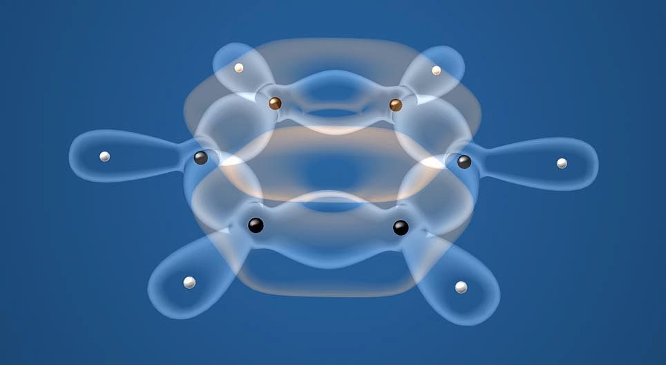 苯分子的共价键