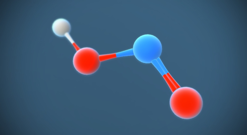 亚硝酸（HNO₂）