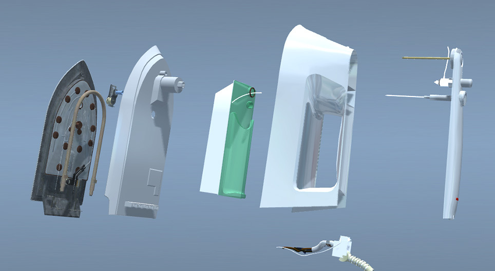 它是如何工作的？ - 蒸汽电熨斗